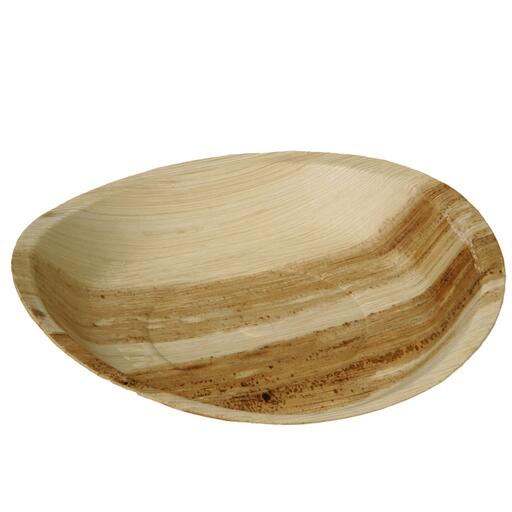 YAMA, Pálmalevél kerek tányér, 24 cm (5039)
