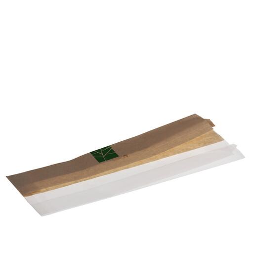 YAMA, Papír/PLA szendvicstasak, 280×100×2×30 mm (15675)