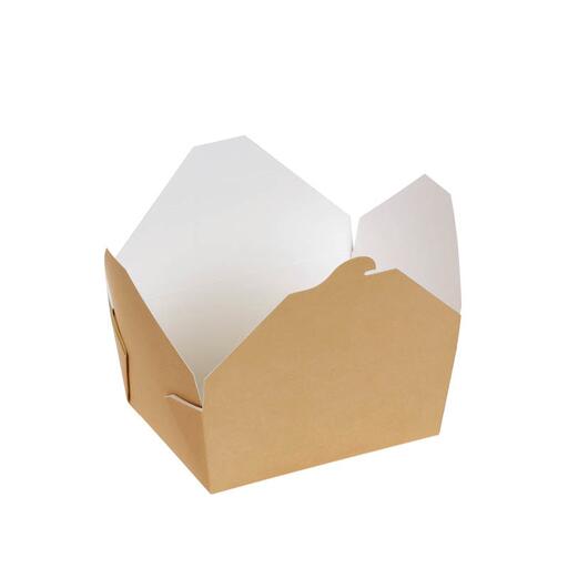 YAMA, Papír ételszállító doboz PLA bevonattal, 160x90x60mm (15774)