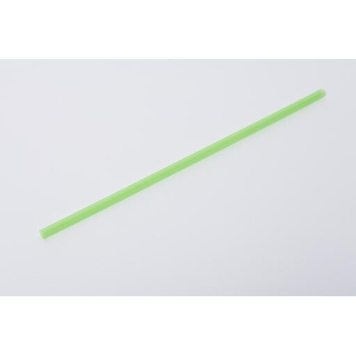 YAMA PLA szívószál, zöld, 25×0,6 cm